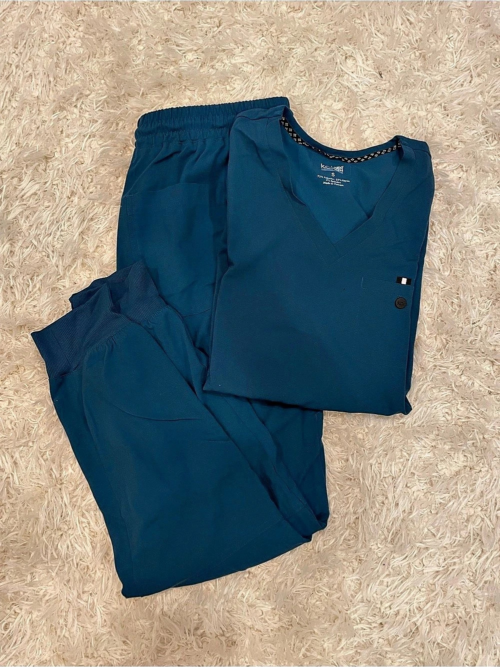 Kou Next Gen scrub set teal
